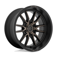 Load image into Gallery viewer, D76220008447 - Fuel Off-Road D762 Clash 20X10 6X139.7 -18 mm Matte Black Double Dark Tint - Fuel Off-Road Wheels Canada