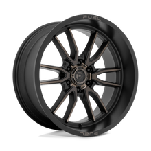Load image into Gallery viewer, D76222008447 - Fuel Off-Road D762 Clash 22X10 6X139.7 -18 mm Matte Black Double Dark Tint - Fuel Off-Road Wheels Canada