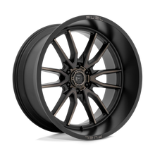 Load image into Gallery viewer, D76224208947 - Fuel Off-Road D762 Clash 24X12 6X135 -44 mm Matte Black Double Dark Tint - Fuel Off-Road Wheels Canada
