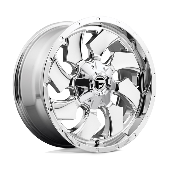 D57320909857 - Fuel Off-Road D573 Cleaver 20X9 6X135 6X139.7 20mm Chrome Plated - Fuel Off-Road Wheels Canada