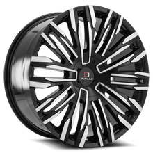 Charger l'image dans la galerie, CLV-28208551121143+35BM - Cavallo CLV-28 20X8.5 5X112 ET 35MM Gloss Black &amp; Machined - Cavallo Wheels Canada