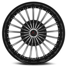 Load image into Gallery viewer, CLV-32188051051143+35BM - Cavallo CLV-32 18X8 5X105 ET 35MM Gloss Black &amp; Machined - Cavallo Wheels Canada