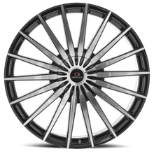 Charger l'image dans la galerie, CLV-3420853535BM-I - Cavallo CLV-34 20X8.5 5X110 35mm Gloss Black &amp; Machined - Cavallo Wheels Canada