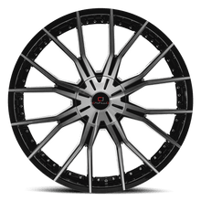 Load image into Gallery viewer, CLV-362490BLANK+18BM - Cavallo CLV-36 24X9 Blank 18mm Gloss Black &amp; Machined - Cavallo Wheels Canada