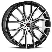 Load image into Gallery viewer, CLV-3624905115120+34BM - Cavallo CLV-36 24X9 5X115 34mm Gloss Black &amp; Machined - Cavallo Wheels Canada