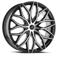 Charger l'image dans la galerie, CLV-37208561351397+20BM - Cavallo CLV-37 20X8.5 6X135 20mm Gloss Black &amp; Machined - Cavallo Wheels Canada