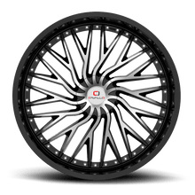 Charger l'image dans la galerie, CLV-43228551081143+38BM - Cavallo CLV-43 22X8.5 5X108 38mm Gloss Black &amp; Machined - Cavallo Wheels Canada