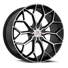 Load image into Gallery viewer, CLV-442695BLANK+18BM - Cavallo CLV-44 26X9.5 Blank 18mm Gloss Black &amp; Machined - Cavallo Wheels Canada