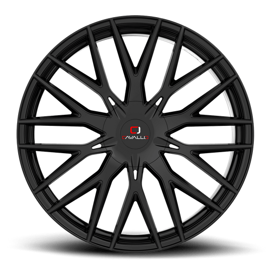 CLV-45188935GB-I - Cavallo CLV-45 18X8 4X100 35mm Gloss Black - Cavallo Wheels Canada