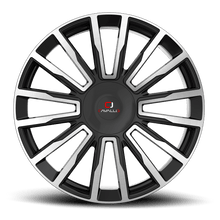 Charger l'image dans la galerie, CLV-47208551101143+35BM - Cavallo CLV-47 20X8.5 5X110 ET 35MM Gloss Black &amp; Machined - Cavallo Wheels Canada