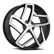 Load image into Gallery viewer, CLV-50188051143120+35BM - Cavallo CLV-50 18X8 5X114.3 ET 35MM Gloss Black &amp; Machined - Cavallo Wheels Canada