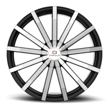 Charger l'image dans la galerie, CLV-52249051151397+18BM - Cavallo CLV-52 24X9 5X115 ET 18MM Gloss Black &amp; Machined - Cavallo Wheels Canada