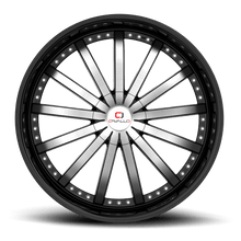 Load image into Gallery viewer, CLV-53249061351397+25BM - Cavallo CLV-53 24X9 6X135 ET 25MM Gloss Black &amp; Machined - Cavallo Wheels Canada
