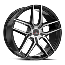 Charger l'image dans la galerie, CLV-552695BLANK+18BM - Cavallo CLV-55 26X9.5 Blank 18mm Gloss Black &amp; Machined - Cavallo Wheels Canada