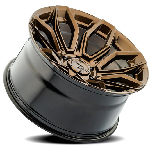 A116200075N01818 - Arena Cobra 20X10 5X127 -18mm Smoked Bronze Tint Clear - Arena Wheels Canada