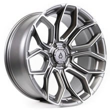 Charger l'image dans la galerie, A116209089P00007 - Arena Cobra 20X9 6X135 0mm Texture Gun Metal Machine Clear Coat - Arena Wheels Canada