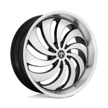 Load image into Gallery viewer, S243249000+25D - DUB S243 Cojones 24X9 BLANK  25mm Gloss Black Machined - DUB Wheels Canada