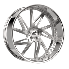 Load image into Gallery viewer, CON22925BLL70F32BCR - Amani Conrad 22X9 Blank 32mm Brush Center Chrome Lip - Amani Wheels Canada