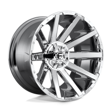 Load image into Gallery viewer, D61422209847 - Fuel Off-Road D614 Contra 22X12 6X139.7 / 6X135 -44mm Chrome Plated - Fuel Off-Road Wheels Canada