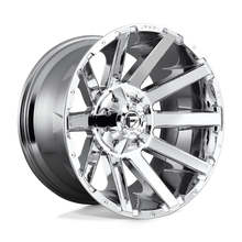 Load image into Gallery viewer, D61422201847 - Fuel Off-Road D614 Contra 22X12 8X180 -44 mm Chrome Plated - Fuel Off-Road Wheels Canada