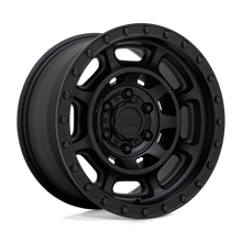 Charger l'image dans la galerie, 1785CNV-85127M71 - Black Rhino Convoy 17X8.5 5X127 -18 mm Matte Black - Black Rhino Wheels Canada