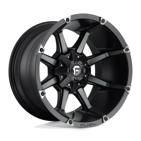 D55620909855 - Fuel Off-Road D556 Coupler 20X9 6X135 ET 14mm Matte Black Double Dark Tint - Fuel Off-Road Wheels Canada