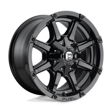 Load image into Gallery viewer, D57520002645 - Fuel Offroad D575 Coupler 20X10 5X127 / 5X114.3 -24mm Gloss Black - Fuel Offroad Wheels Canada