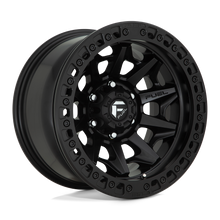 Load image into Gallery viewer, D11417908945 - Fuel Off-Road D114 Covert Beadlock 17X9 6X135 -15 mm Matte Black - Fuel Off-Road Wheels Canada