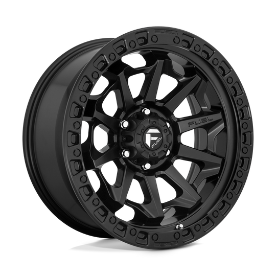 D69416808540AG - Fuel Off-Road D694 Covert 16X8 5X139.7 ET -10mm Army Green with Matte Gunmetal Ring - Fuel Off-Road Wheels Canada