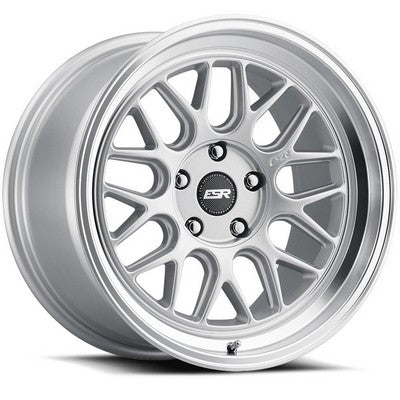 89550035 CR01HS-ML - ESR CR1 18X9.5 5X100 35mm Hyper Silver With Machine Lip - ESR Wheels Canada