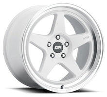 Load image into Gallery viewer, 88550030 CR5WHT-ML - ESR CR5 18X8.5 5X100 30mm Gloss White With Machine Lip - ESR Wheels Canada
