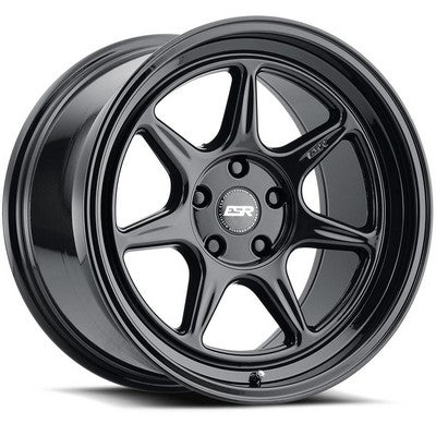 88550030 CR7GBLK - ESR CR7 18X8.5 5X100 30mm Gloss Black - ESR Wheels Canada