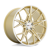 Load image into Gallery viewer, 2090HMH385120L67 - Cray Hammerhead 20X9 5X120  38mm Gloss Gold W/ Mirror Cut Face - Cray Wheels Canada