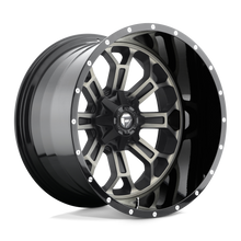 Load image into Gallery viewer, D56122201747 - Fuel Off-Road D561 Crush 22X12 8X170 -44 mm Gloss Machined Double Dark Tint - Fuel Off-Road Wheels Canada