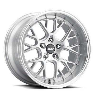 80550022 CS11HS-ML - ESR CS11 18X10.5 5X100 22mm Hyper Silver With Machine Lip - ESR Wheels Canada