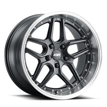 Load image into Gallery viewer, 89552022 CS15GR-ML - ESR CS15 18X9.5 5X120 22mm Gloss Graphite Machine Lip - ESR Wheels Canada