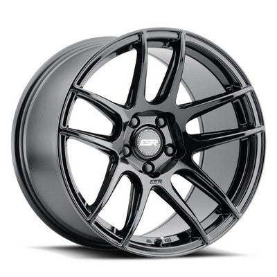 88511130 CS8GBLK - ESR CS8 18X8.5 Blank 30mm Gloss Black - ESR Wheels Canada