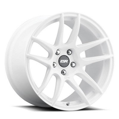 89551422 CS8WHT - ESR CS8 18X9.5 5X114.3 22mm Gloss White - ESR Wheels Canada
