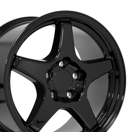 CV01-17095-5475-56B - OE Wheels Replica CV01 17X9.5 5X120.65 ET56mm Gloss Black - OE Wheels Wheels Canada