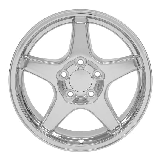 CV01-17095-5475-56C - OE Wheels Replica CV01 17X9.5 5X120.65 ET56mm Chrome - OE Wheels Wheels Canada