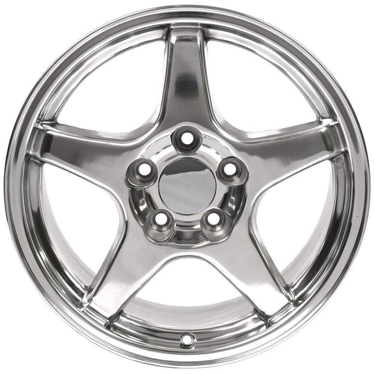 CV01-17095-5475-56P - OE Wheels Replica CV01 17X9.5 5X120.65 ET56mm Polished - OE Wheels Wheels Canada