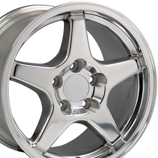 CV01-17095-5475-56P - OE Wheels Replica CV01 17X9.5 5X120.65 ET56mm Polished - OE Wheels Wheels Canada