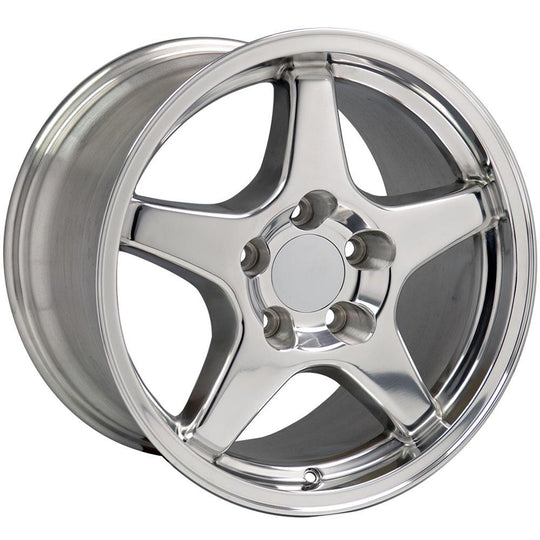 CV01-17095-5475-56P - OE Wheels Replica CV01 17X9.5 5X120.65 ET56mm Polished - OE Wheels Wheels Canada
