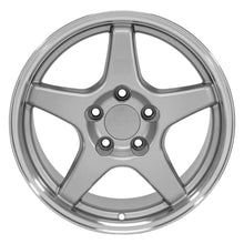 Load image into Gallery viewer, CV01-17095-5475-56SM - OE Wheels Replica CV01 17X9.5 5X120.65 ET56mm Silver with Machined Lip - OE Wheels Wheels Canada