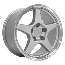 Load image into Gallery viewer, CV01-17095-5475-56SM - OE Wheels Replica CV01 17X9.5 5X120.65 ET56mm Silver with Machined Lip - OE Wheels Wheels Canada