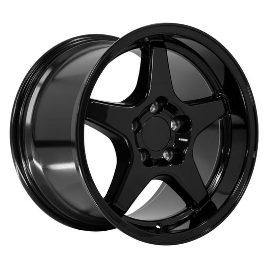 CV01-17110-5475-50B - OE Wheels Replica CV01 17X11 5X120.65 ET50mm Gloss Black - OE Wheels Wheels Canada