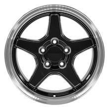 Load image into Gallery viewer, CV01-17110-5475-50BM - OE Wheels Replica CV01 17X11 5X120.65 ET50mm Black with Machined Lip - OE Wheels Wheels Canada
