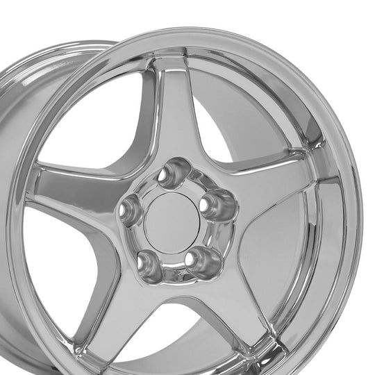 CV01-17110-5475-50C - OE Wheels Replica CV01 17X11 5X120.65 ET50mm Chrome - OE Wheels Wheels Canada
