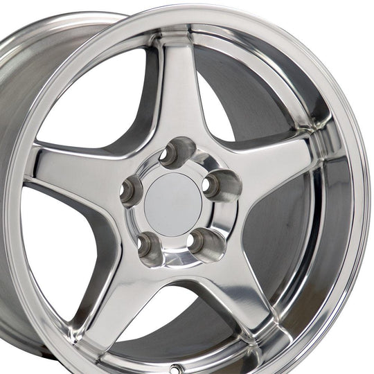 CV01-17110-5475-50P - OE Wheels Replica CV01 17X11 5X120.65 ET50mm Polished - OE Wheels Wheels Canada