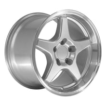 Load image into Gallery viewer, CV01-17110-5475-50SM - OE Wheels Replica CV01 17X11 5X120.65 ET50mm Silver with Machined Lip - OE Wheels Wheels Canada